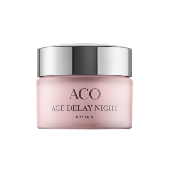 ACO Face Age Delay Night Cream Dry Skin 50 ml kuva 2