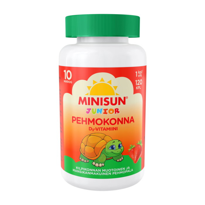 1000021646_Minisun_D_vitamiini_Pehmokonna_Mansikka_10_mikrog_120_kpl_pakkauskuva_Pakkauskuva22425_png