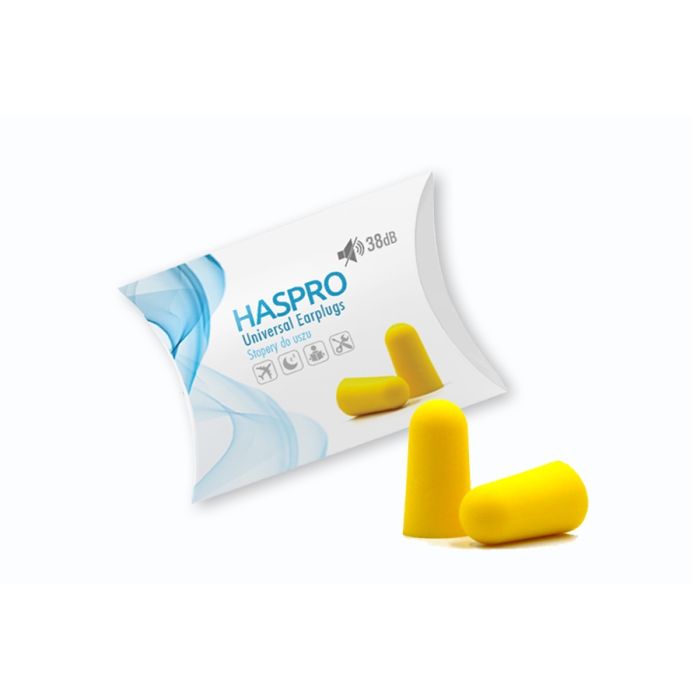 1000034030_Haspro_UNIVERSAL_korvatulpat_keltainen_1_kpl_pakkauskuva_Pakkauskuva25146_jpg