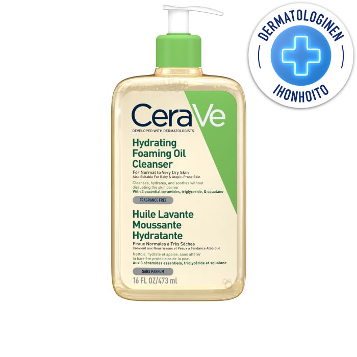 CeraVe Hydrating Foaming Oil Cleanser 473 ml kuva 2