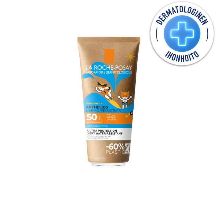 LRP ANTHELIOS WET SKIN SPF50+ aurinkosuojaemulsio lapsille 200 ml kuva 2