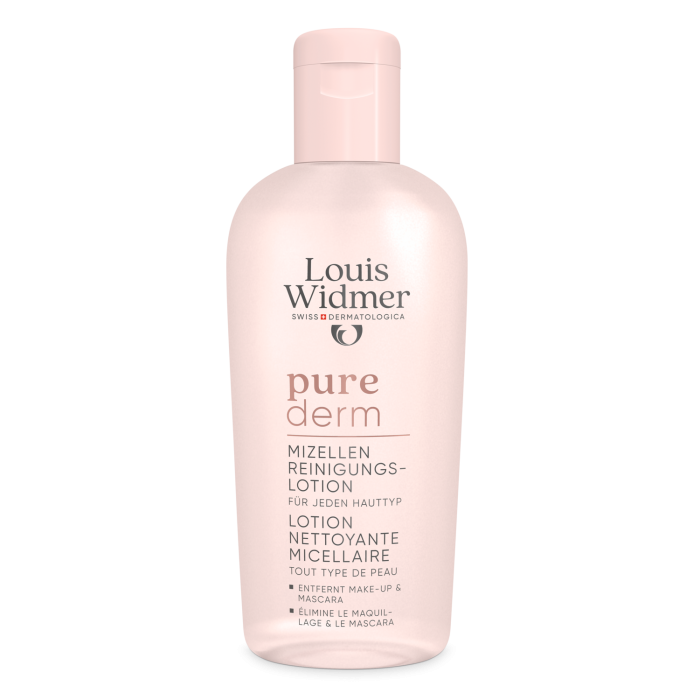 Widmer Purederm Micellar Cleansing Lotion hajusteeton 200 ml kuva 2