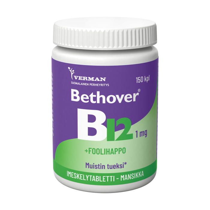 Bethover B12+Foolihappo Mansikka 150 TABL