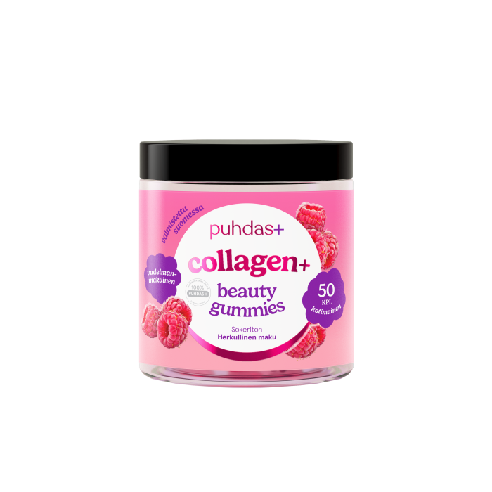 Puhdas+ Collagen + Beauty Gummies 50 kpl