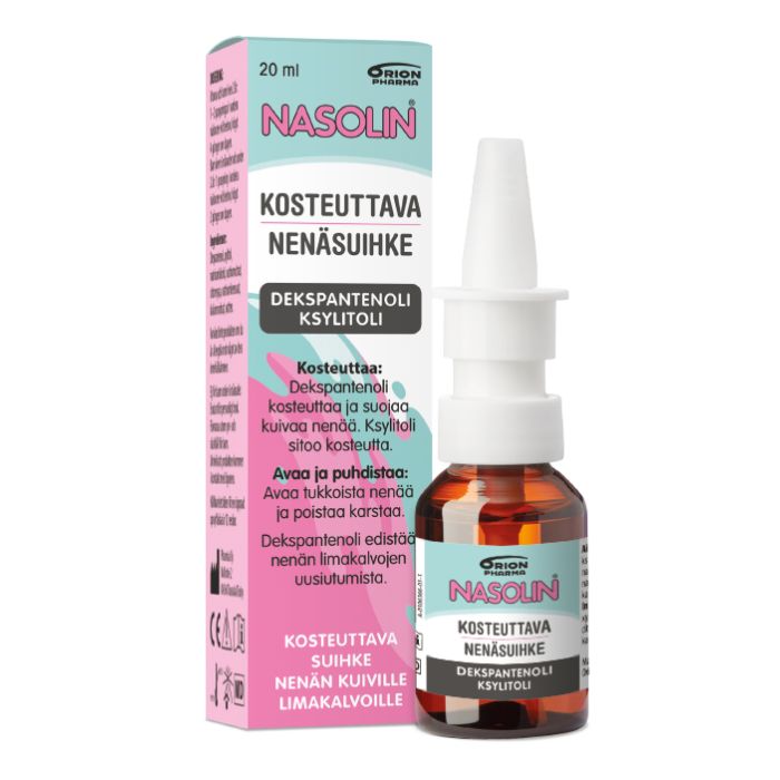 NASOLIN KOSTEUTTAVA NENÄSUIHKE 20 ML