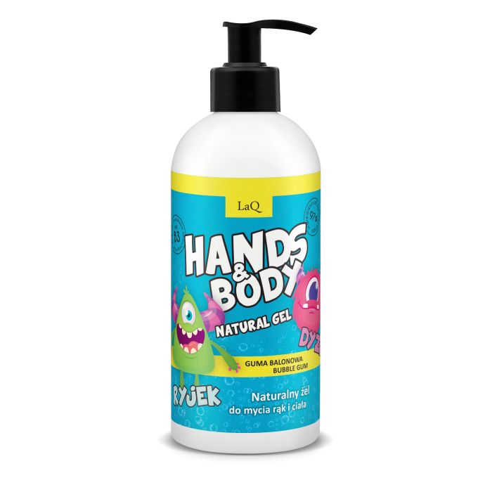 LaQ Lasten pesuneste Bubble Gum hand&body 300 ml