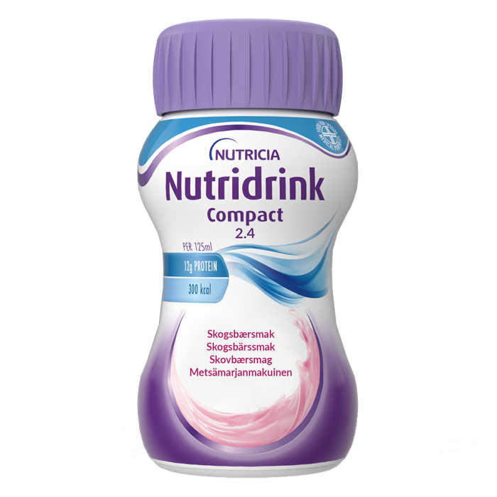 Nutridrink Compact metsämarja 4x125 ml