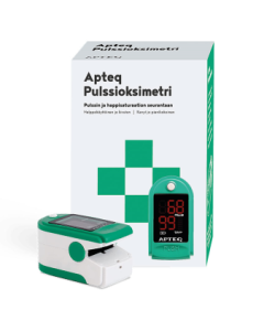 Apteq pulssioksimetri 1 kpl