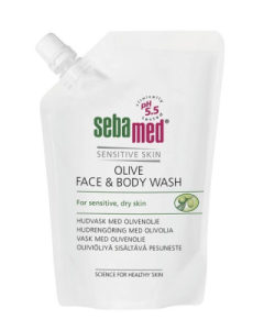 Sebamed Olive Face&Body Wash pesuneste täyt 400 ml