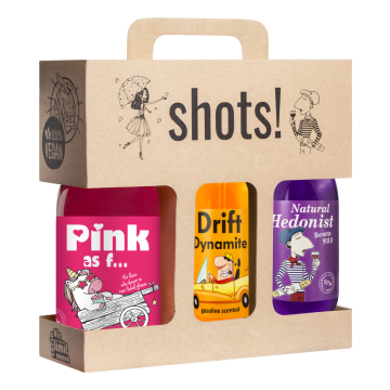 LaQ Lahjapakkaus suihkugeelit unisex 3x500 ml