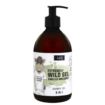 LaQ Boar 8 in 1 suihkugeeli miehille 500 ml