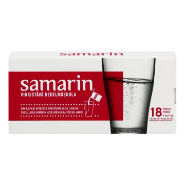 Samarin hedelmäsuola annospussi 18x4 g