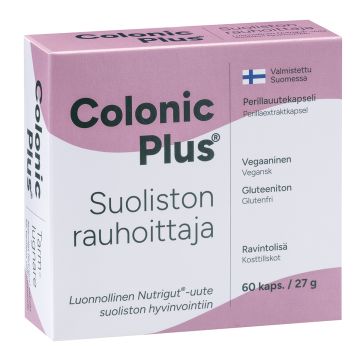 Colonic plus Suoliston rauhoittaja 60 kaps