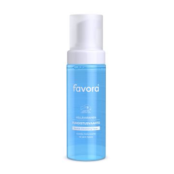 Favora hellävarainen puhdistusvaahto neste 150 ml