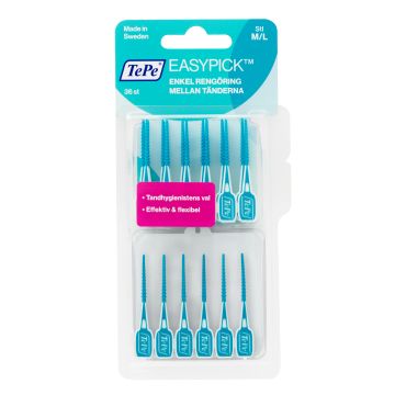 TePe Hammastikku Easypick M/L turkoosi 36 kpl
