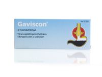 GAVISCON purutabletti 20 fol