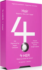 4HER Hair ravintolisä 60 kpl
