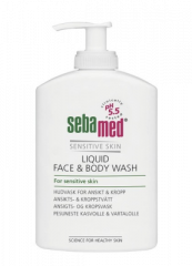 Sebamed Liquid Face&Body Wash pesuneste pumppupullo 300 ml