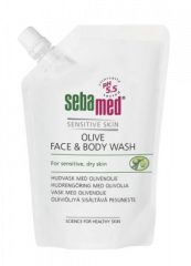 Sebamed Olive Face&Body Wash pesuneste täyt 400 ml