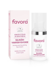 FAVORA KIINTEYTTÄVÄ SILMÄNYMPÄRYSVOIDE 15 ML